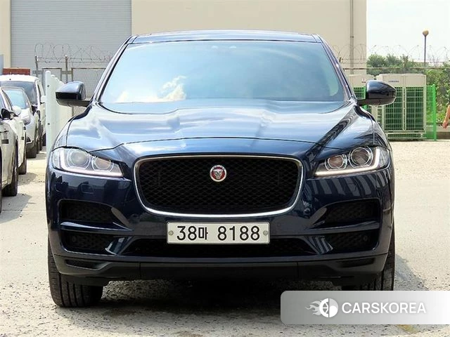 Jaguar F-PACE 2018 Синий из Кореи