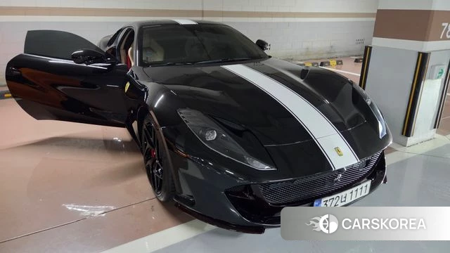 Ferrari 812 Superfast 2020 Черный из Кореи