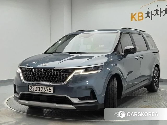 Kia Carnival 4th generation 2021 Синий из Кореи