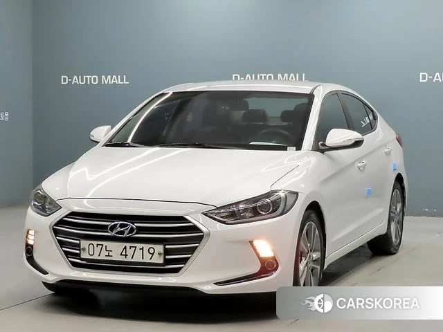Hyundai Avante AD 2018 Белый из Кореи
