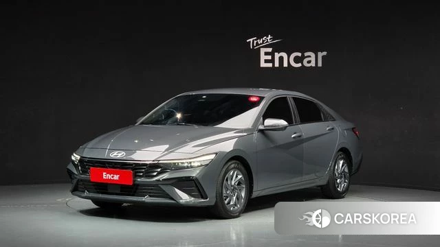 Hyundai The New Avante (CN7) 2024 Серый из Кореи