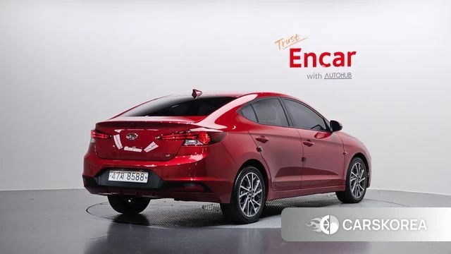 Hyundai The New Avante AD 2019 Красный из Кореи