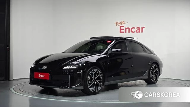 Hyundai Ionic 6 2022 Черный из Кореи