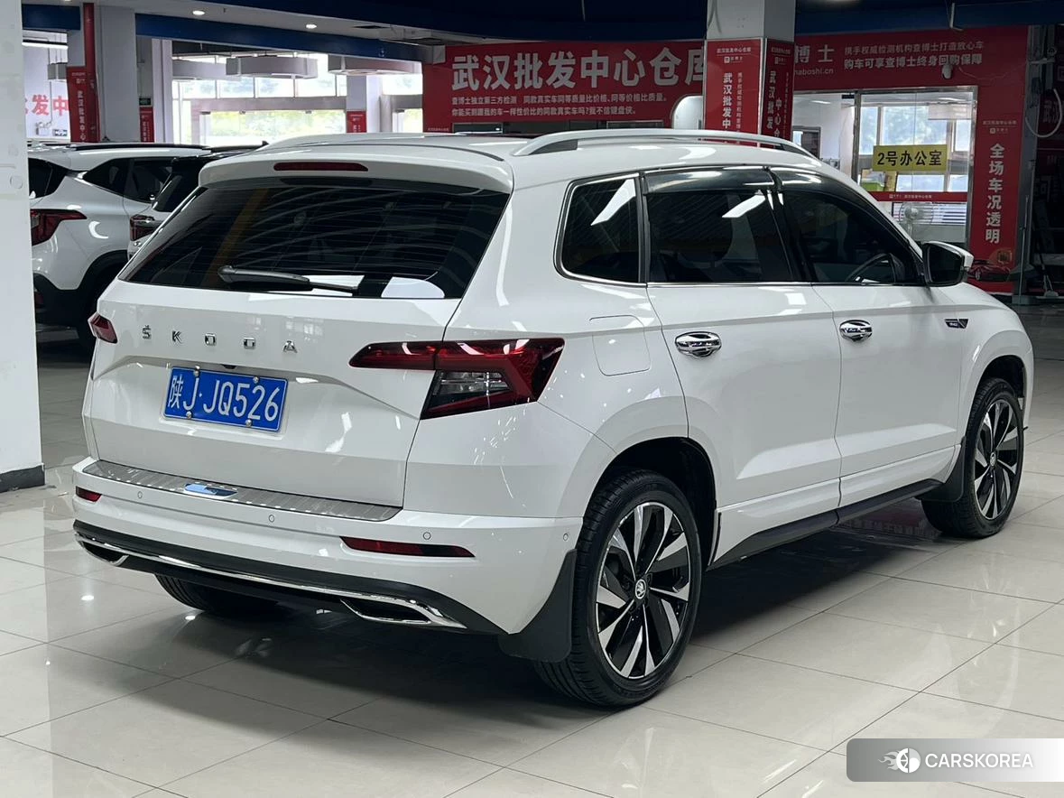 Skoda Karoq 2022 Белый из Китая