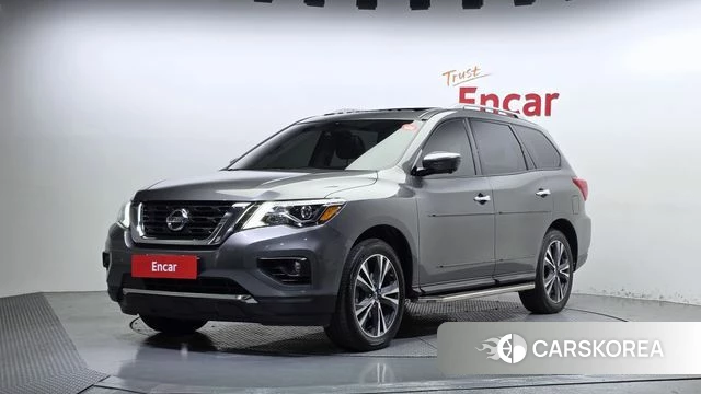 Nissan Pathfinder 4th Generation 2018 Серый из Кореи