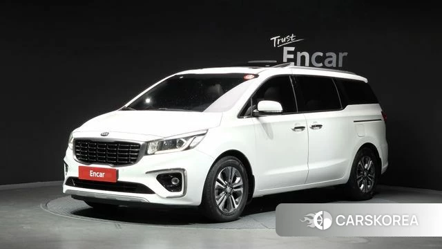 Kia The New Carnival 2018 Белый из Кореи