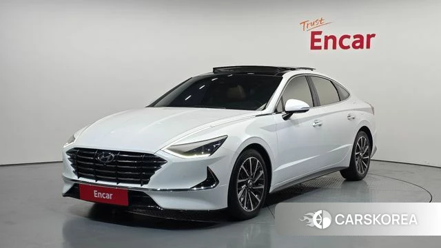 Hyundai Sonata (DN8) 2019 Белый из Кореи
