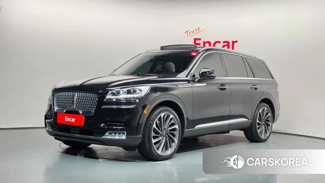 Lincoln Aviator 2nd generation 2021 Черный из Кореи
