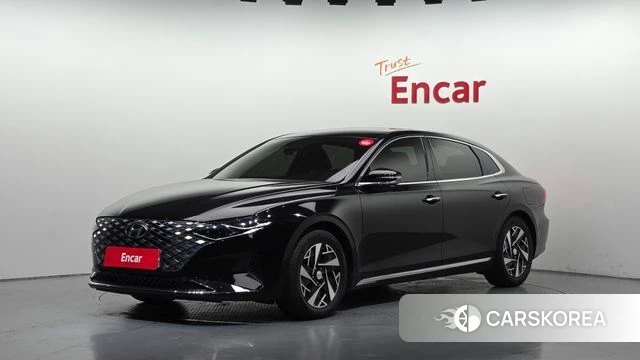 Hyundai The New Grandeur IG Hybrid 2020 Черный из Кореи