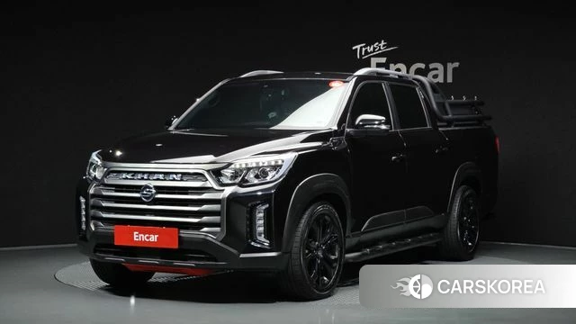 Ssangyong The New Rexton Sports Cannes 2022 Черный из Кореи