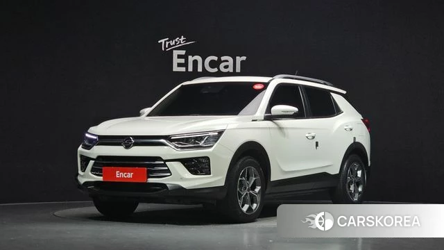 Ssangyong Beautiful Korando 2020 Белый из Кореи