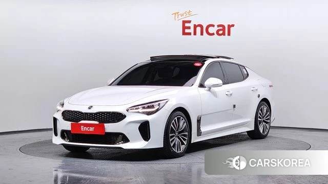 Kia Stinger 2018 Белый из Кореи