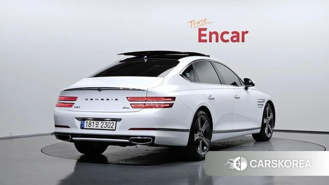 Genesis G80 (RG3) 2021 Белый из Кореи