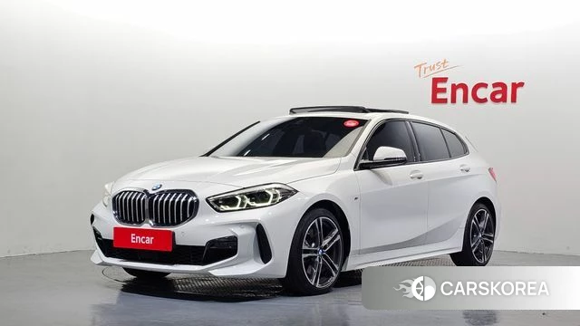 BMW 1 Series (F40) 2023 Белый из Кореи