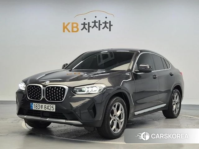 BMW X4 (G02) 2022 Серый из Кореи
