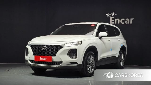 Hyundai Santa Fe TM 2018 Белый из Кореи