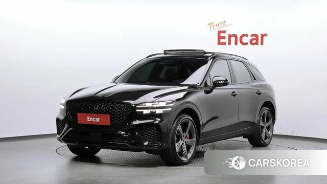 Genesis GV70 2022 Черный из Кореи