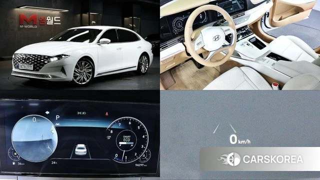 Hyundai The New Grandeur IG 2021 Белый из Кореи