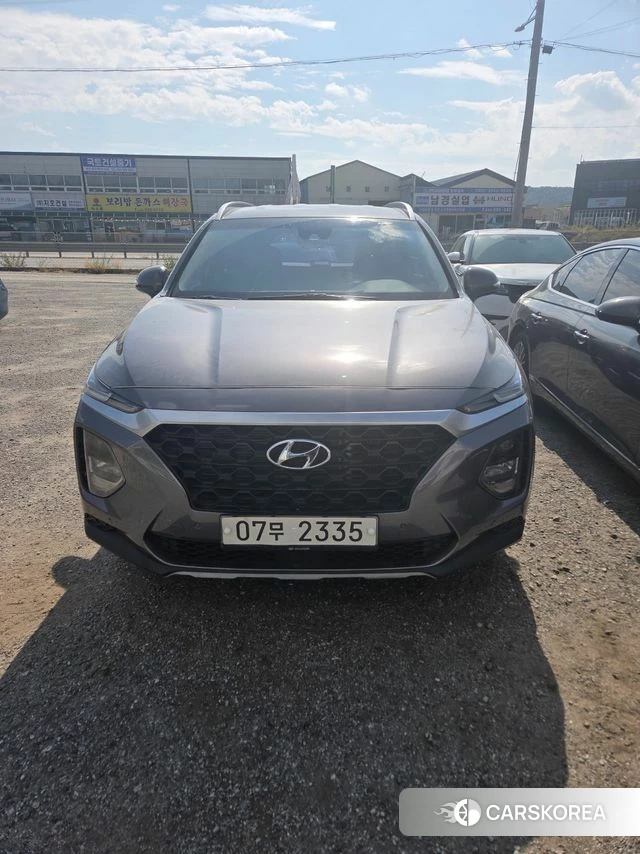 Hyundai Santa Fe TM 2018 Серый из Кореи
