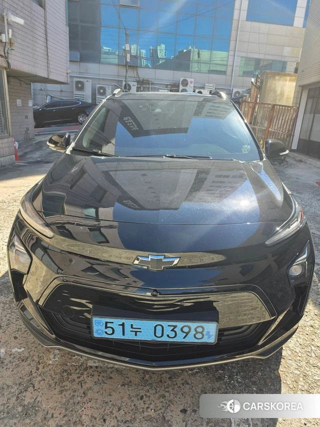 Chevrolet (GM Daewoo) Bolt EUV 2022 Черный из Кореи
