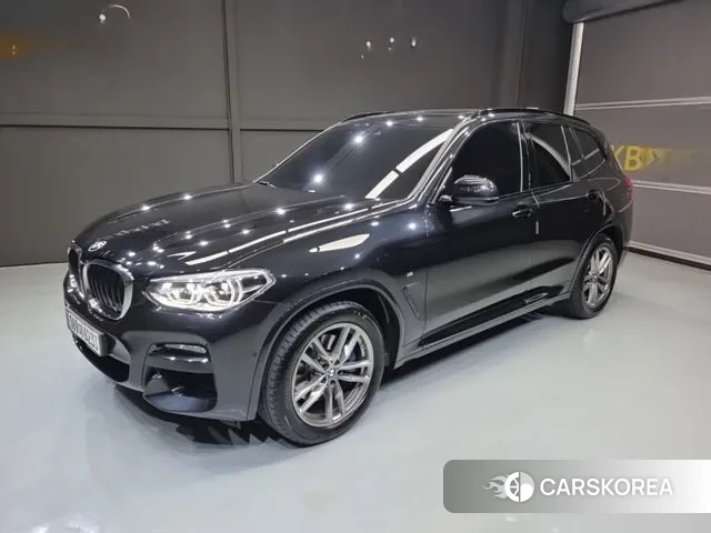 BMW X3 (G01) 2021 Черный из Кореи