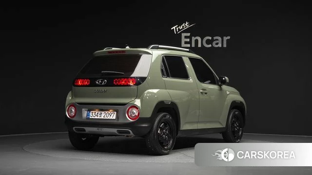 Hyundai Casper 2023 Темно-зеленый из Кореи