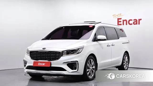 Kia The New Carnival 2018 Белый из Кореи