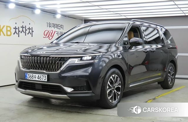 Kia Carnival 4th generation 2022 Серый из Кореи
