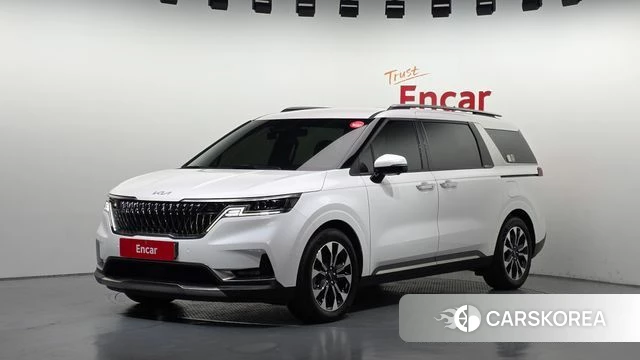 Kia Carnival 4th generation 2023 Белый из Кореи