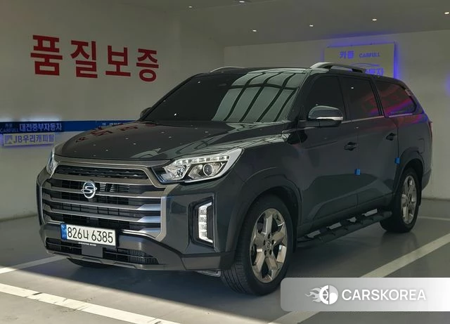 Ssangyong The New Rexton Sport 2022 Серый из Кореи
