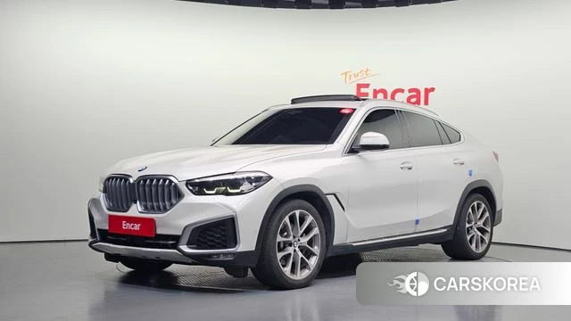 BMW X6 (G06) 2020 Белый из Кореи