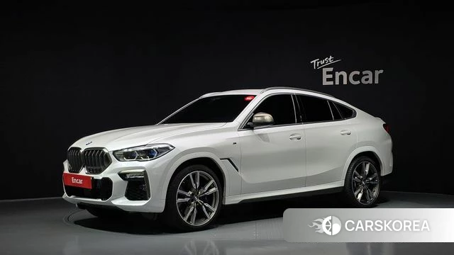 BMW X6 (G06) 2021 Белый из Кореи