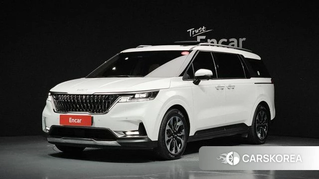 Kia Carnival 4th generation 2023 Белый из Кореи