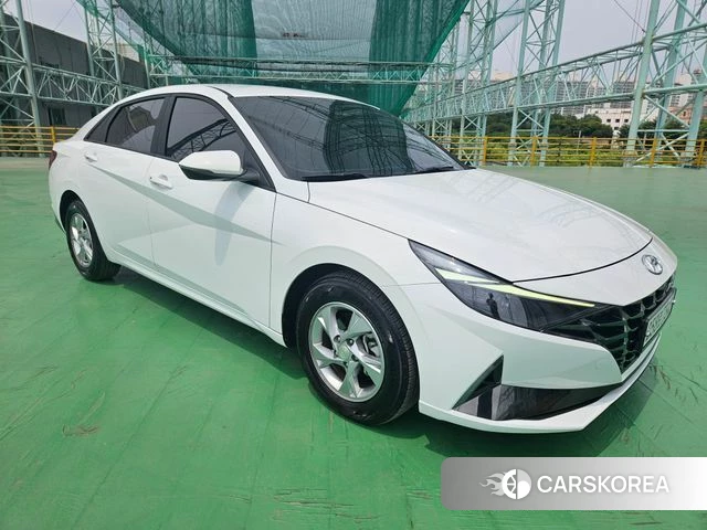 Hyundai Avante (CN7) 2020 Белый из Кореи
