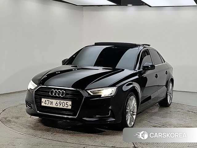 Audi New A3 2018 Черный из Кореи