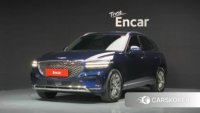 Genesis GV70 2022 Синий из Кореи