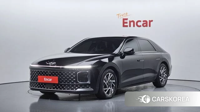 Hyundai Grandeur Hybrid (GN7) 2023 Черный из Кореи