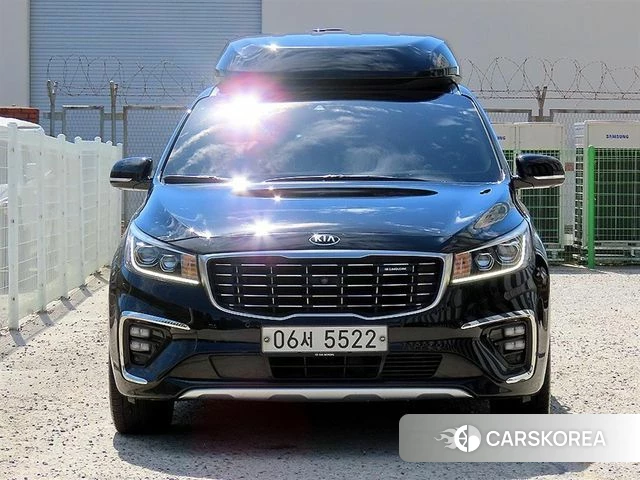 Kia The New Carnival 2019 Черный из Кореи