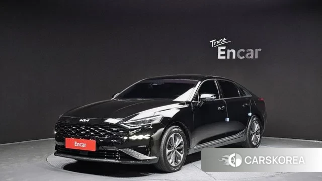 Kia K8 Hybrid 2022 Черный из Кореи