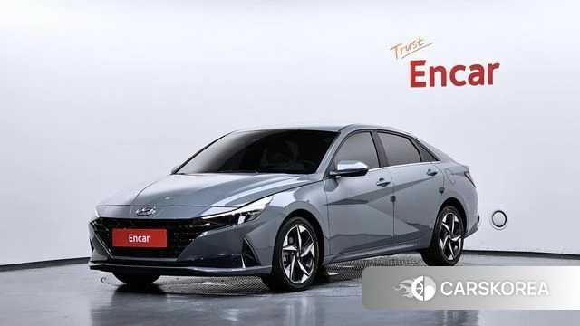 Hyundai Avante (CN7) 2022 Серый из Кореи