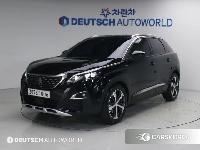 Peugeot 3008 second generation 2020 Черный из Кореи