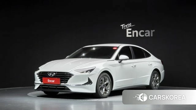 Hyundai Sonata (DN8) 2020 Белый из Кореи