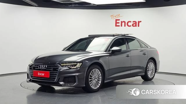 Audi A6 (C8) 2019 Серебристо-серый из Кореи