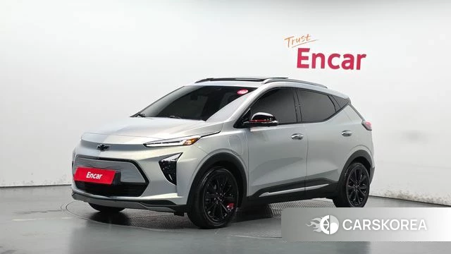 Chevrolet (GM Daewoo) Bolt EUV 2023 Серебряный из Кореи