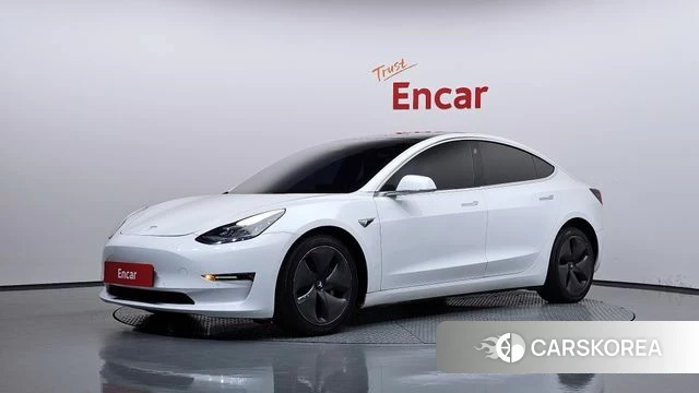 Tesla Model 3 2020 Белый из Кореи