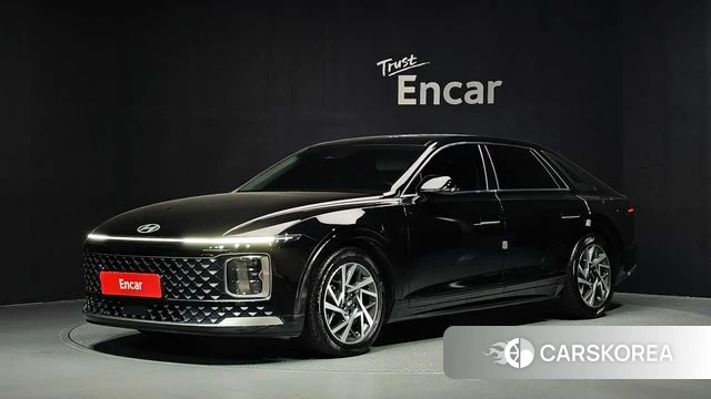 Hyundai Grandeur (GN7) 2023 Черный из Кореи