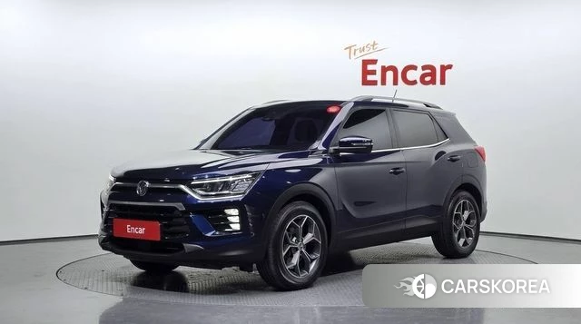 Ssangyong Beautiful Korando 2019 Синий из Кореи