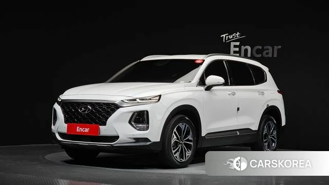 Hyundai Santa Fe TM 2018 Белый из Кореи