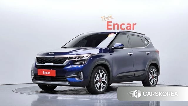 Kia Seltos 2019 Синий из Кореи