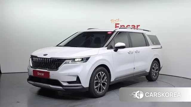 Kia Carnival 4th generation 2021 Белый из Кореи